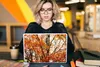 MuchoWow® Laptop Aufkleber Sticker Cover Wald - Herbst - Produktbild-Vorschau 5
