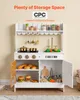 Cuisine jouet VEVOR pour enfants, cuisine réaliste en bois Voir les images du produit 7
