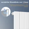 SONNI Radiatore a pannello orizzontale Bianco 630×850 mm Anteprima dell’immagine prodotto 7