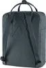 The back view of a dark gray backpack. Náhled obrázku produktu