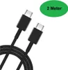 A black USB-C cable with two connectors is shown against a white background. A green oval overlay with text is in the upper right corner. Produktbild-Vorschau