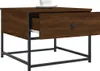 vidaXL Salontafel, bruin, eikenlook, 51x51x40 cm, houtvezel Productafbeelding-voorbeeld 4