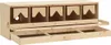 vidaXL nido per 5 persone 117x33x38 cm in legno di pino Anteprima dell’immagine prodotto 19