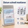 Tischkalender 2027 mit Metallaufsteller magnetisch Produktbild-Vorschau 7