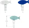 Oblique Unique 36 Mini Fisch Wäscheklammern Farbmix Holz Produktbild-Vorschau 2
