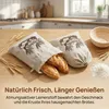 2 Stück Groß Brotbeutel Leinen, 30*40 cm, Brotaufbewahrung, Produktbild-Vorschau 2