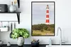 MuchoWow® MuchoWow® Gerahmtes Poster Insel - Leuchtturm - Produktbild-Vorschau 3