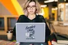 MuchoWow® Laptop Aufkleber Sticker Cover Mancave - Stuhl - Produktbild-Vorschau 5