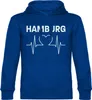 multifanshop Kapuzen Sweatshirt - Hamburg - Herzschlag, Produktbild-Vorschau 1