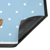 Mr. & Mrs. Panda Fußabtreter Bär Kaffee 60 x 90 cm - Blau Produktbild-Vorschau 5