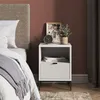 Nachtkastje Vicco Eliza Wit 40 x 55 cm met 1 lade, Model Productafbeelding-voorbeeld 6