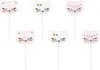 PARTYDECO Candele di compleanno Kitten mix 2cm A6 05768 Anteprima dell’immagine prodotto 3