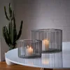 Philippi Oslo Windlicht S Stahl, pulverbeschichtet, Glas Produktbild-Vorschau 4