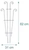 Grate per rampicanti Relaxdays, set da 4, A x L: 82 x 31 Anteprima dell’immagine prodotto 4