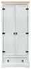 Armadio vidaXL bianco 76 x 50 x 170 cm in legno massello di Anteprima dell’immagine prodotto 4