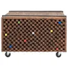 Beistelltisch Teak 60x60x38 cm Produktbild-Vorschau 3