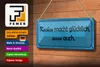 Blechschild Spruch 27x10cm Kochen macht glücklich essen Produktbild-Vorschau 3
