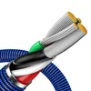 Baseus Blitzladekabel USB-Lightning 2m Blau Produktbild-Vorschau 10