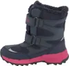 A single navy and pink winter boot for children. Produktbild-Vorschau