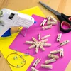 COM-FOUR® 120x Mini-Wäscheklammer aus Lotusholz, kleine Produktbild-Vorschau 4
