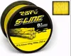 A spool of yellow fishing line with product branding and specifications. Produktbild-Vorschau