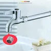 A close-up shot of a chrome faucet with a small inset showing a water aerator. Produktbild-Vorschau