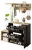 Complete set van entree meubels: schoenenkast, zitbank, Productafbeelding-voorbeeld 13