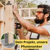 U Pfostenträger - Pfostenanker  - Pfostenträger zum Produktbild-Vorschau 9