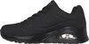 A side view of a black SKECHERS UNO women's sports shoe. Voir les images du produit
