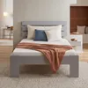 Homestyle4u jednolôžková drevená posteľ 90x200 s lamelovým Náhľad obrázku produktu 17