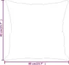 vidaXL Cuscino decorativo 2 pz. Velluto verde scuro 40x40 Anteprima dell’immagine prodotto 7