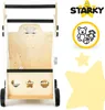 jeździk pchacz drewniany chodzik dla dziecka dzieci tablica Podgląd zdjęcia produktu 8