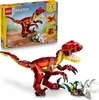 LEGO Creator 3-in-1-Set Wilder Dinosaurier - Dino Spielzeug Produktbild-Vorschau 1