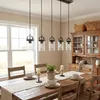 Tribesigns, lampadario per soffitti alti, lampadario a 5 Anteprima dell’immagine prodotto 9
