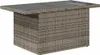 vidaXL Zahradní stůl se skleněnou deskou šedý 100x55x73 cm Náhled obrázku produktu 3