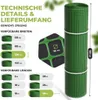 Kunststoffzaun 14 x 14 mm 0.6m / 10m / Schwarz Produktbild-Vorschau 4