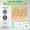 Kletterwand Indoor mit bunten Klettersteinen und Produktbild-Vorschau 2