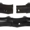 Two sections of a black hula hoop are shown, one connected and one disconnected, against a white background. Náhľad obrázku produktu