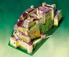 A detailed model of Festung Hohensalzburg, a historic fortress, displayed on a green surface. Produktbild-Vorschau