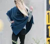 Knit Factory Jazz Poncho Cape - Jeans - One Size Produktbild-Vorschau 5