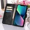 iPhone 14 Pro Max Hülle, Schmetterling Prägung Flip Leder Produktbild-Vorschau 5