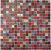 Glasmosaik GM MRY 200 29,5x29,5 cm Braun/Rot Produktbild-Vorschau 1