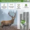 Z-Profil Zaunpfosten 200 cm feuerverzinkt 20x Zaunpfähle Produktbild-Vorschau 2