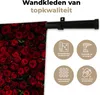 MuchoWow® Wandteppich Wandbehang Blumen - Rosen - Rot Produktbild-Vorschau 3