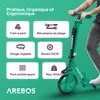 AREBOS Grafitti Trottinette de ville réglable en hauteur | Voir les images du produit 4