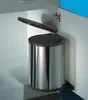 WESCO Poubelle à encastrer ronde - inox / noir, 13 litres Voir les images du produit 8
