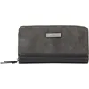 A studio shot of a gray and black wallet. Produktbild-Vorschau