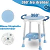 YARDIN Duschhocker Höhenverstellbar Badhocker für die Produktbild-Vorschau 3