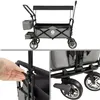 Miweba Bollerwagen MB-20 faltbar | Transportwagen mit Dach Produktbild-Vorschau 11