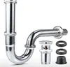 Universal Siphon Waschbecken, Röhrensiphon Ablaufgarnitur,  Produktbild-Vorschau 1